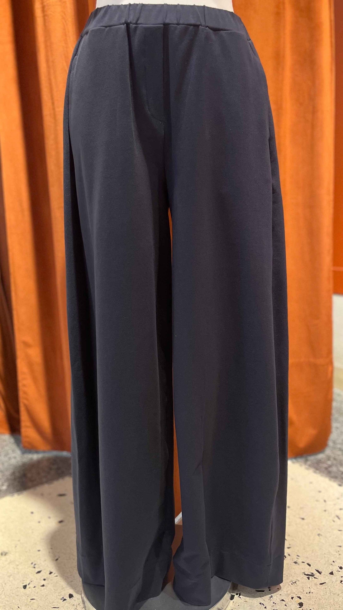 Pantalone felpa blu