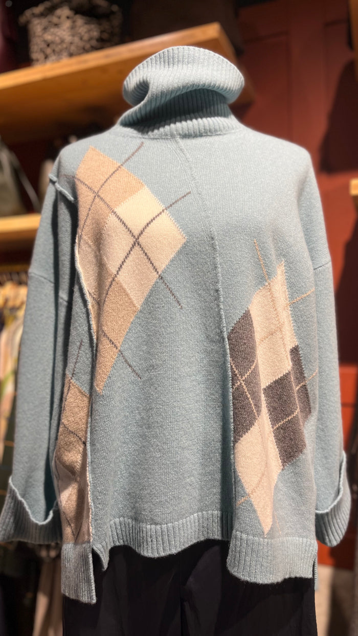 Maglione collo alto