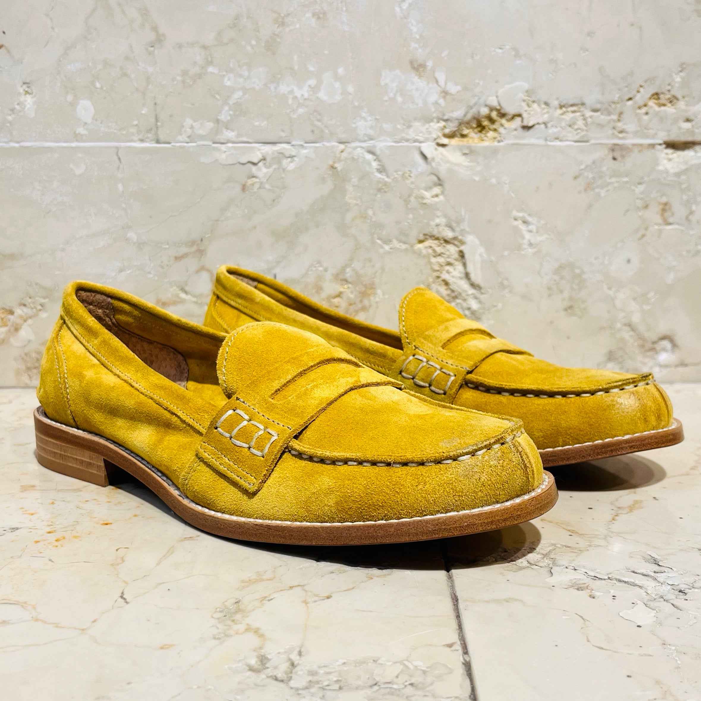 Mocassino in camoscio