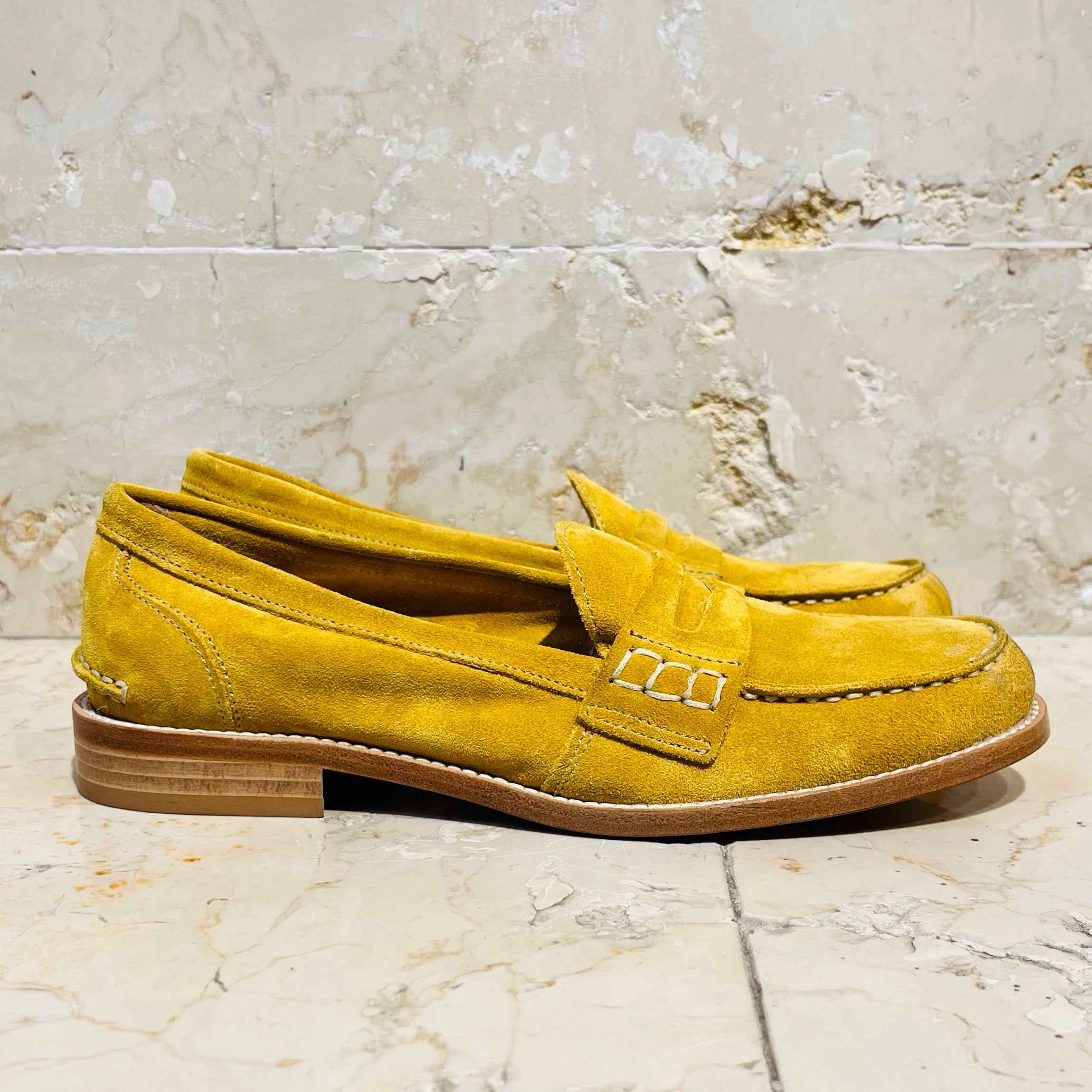 Mocassino in camoscio